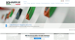Desktop Screenshot of gruppodp.it